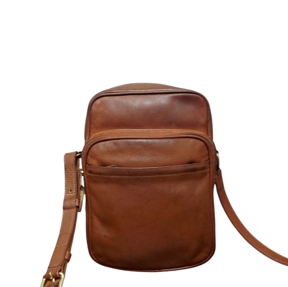 Coach Vintage Distressed Leather  International Travel Bag Unisex  No 0511 - Picture 4 of 13